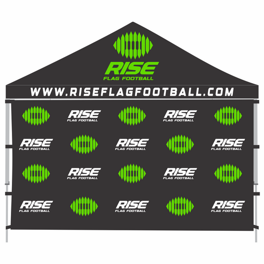 Canopy Backwall Single-Sided w/ Black Trim (Graphics Only)