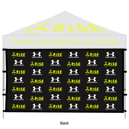 Canopy Backwall Double-Sided w/ Black Trim (Graphics Only)